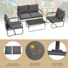 4-Piece Outdoor Patio Furniture Sets
