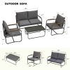 4-Piece Outdoor Patio Furniture Sets